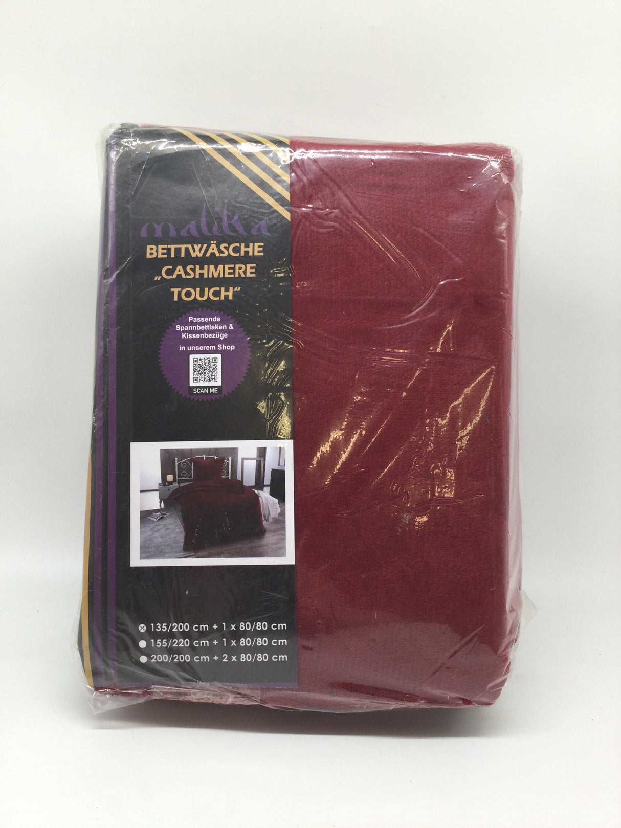 🛏️ Malika Cashmere Touch Bettwäsche 135x200 (B-Ware)