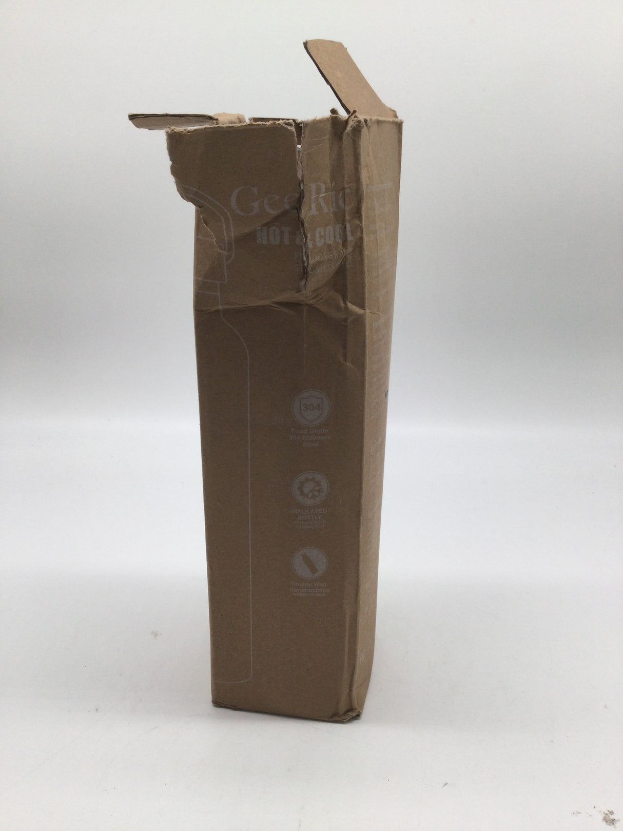 💎 GeeRic Diamant-Wasserflasche – Edelstahl – B-Ware!