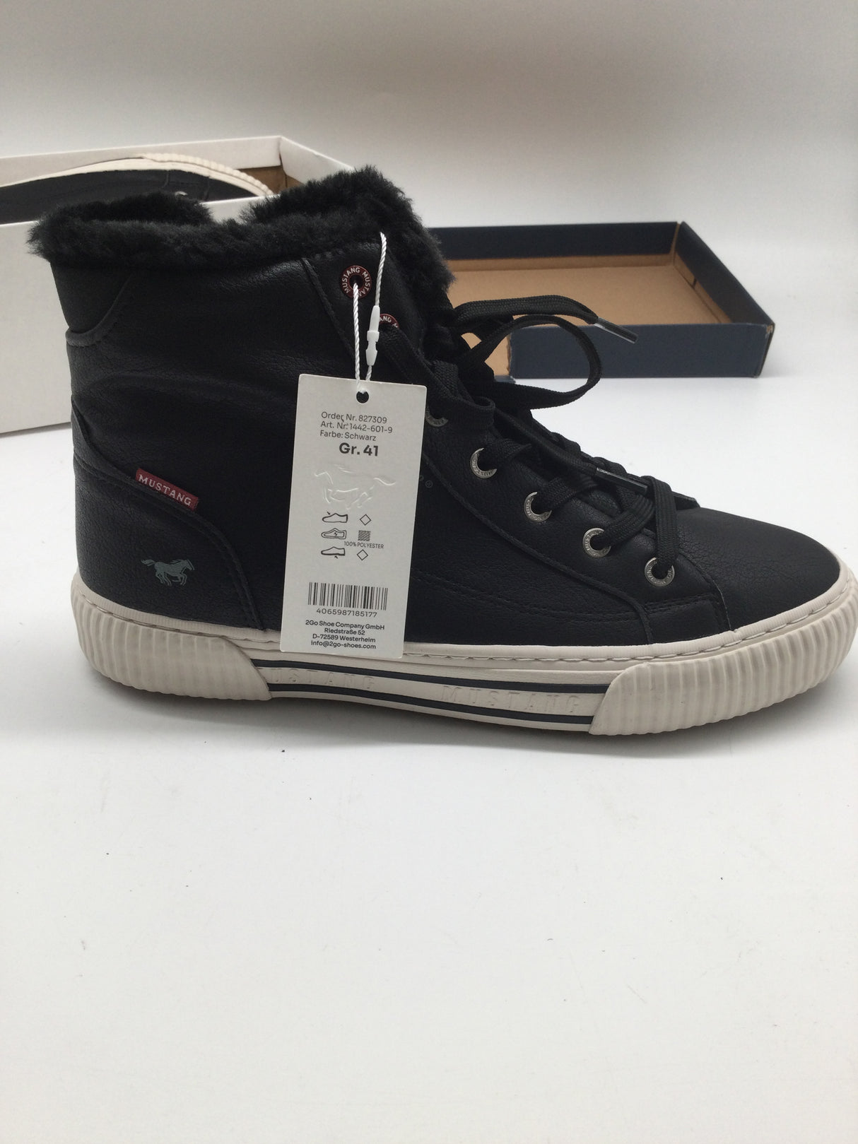 👟 Mustang Damen Sneakers mit Warmfutter – B-Ware!