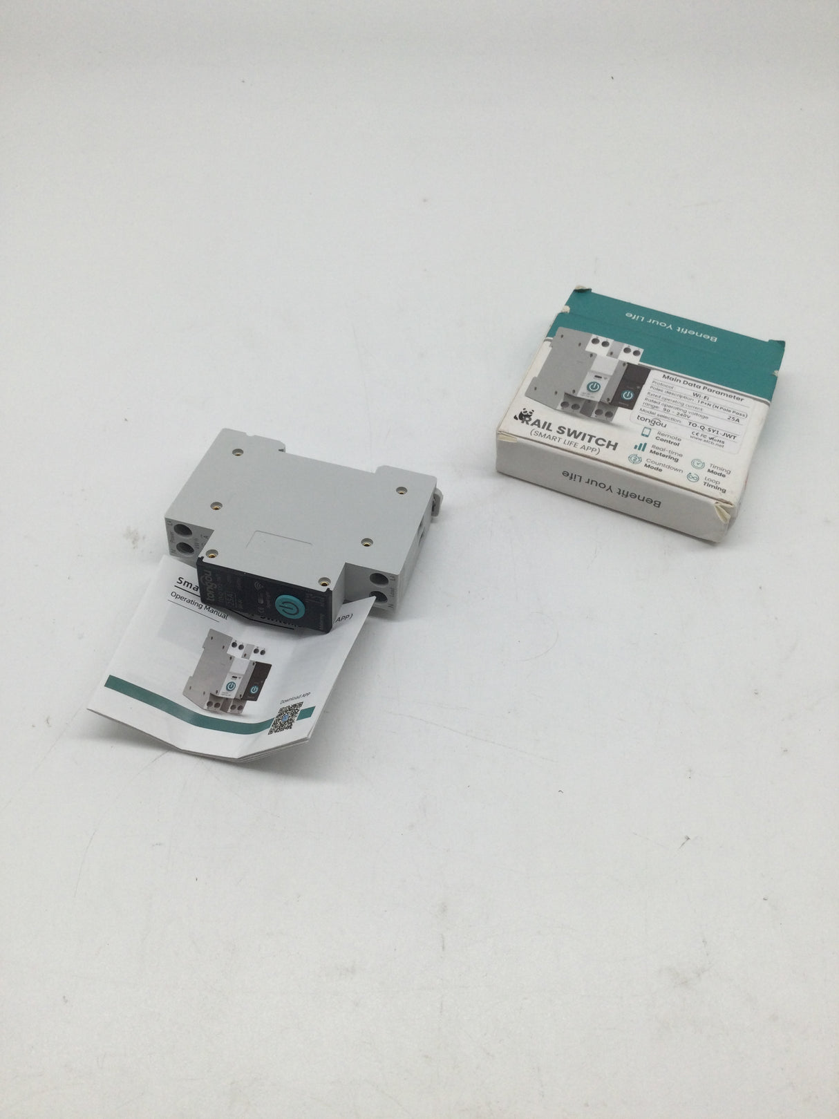Tongou 25A Schienen-Leistungsschalter mit Smart WiFi Switch – Intelligentes Energiemanagement für Ihr Zuhause!