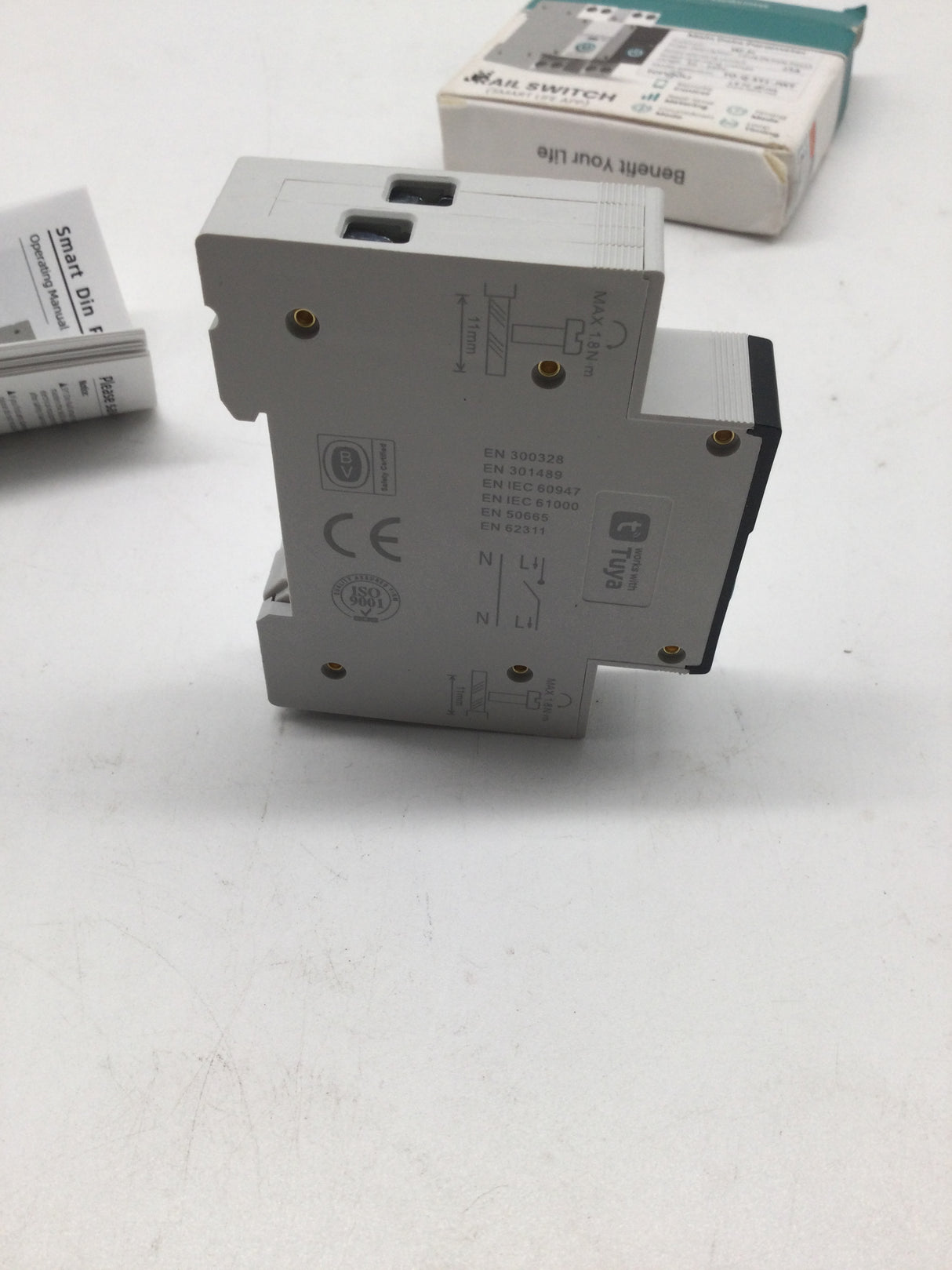 Tongou 25A Schienen-Leistungsschalter mit Smart WiFi Switch – Intelligentes Energiemanagement für Ihr Zuhause!