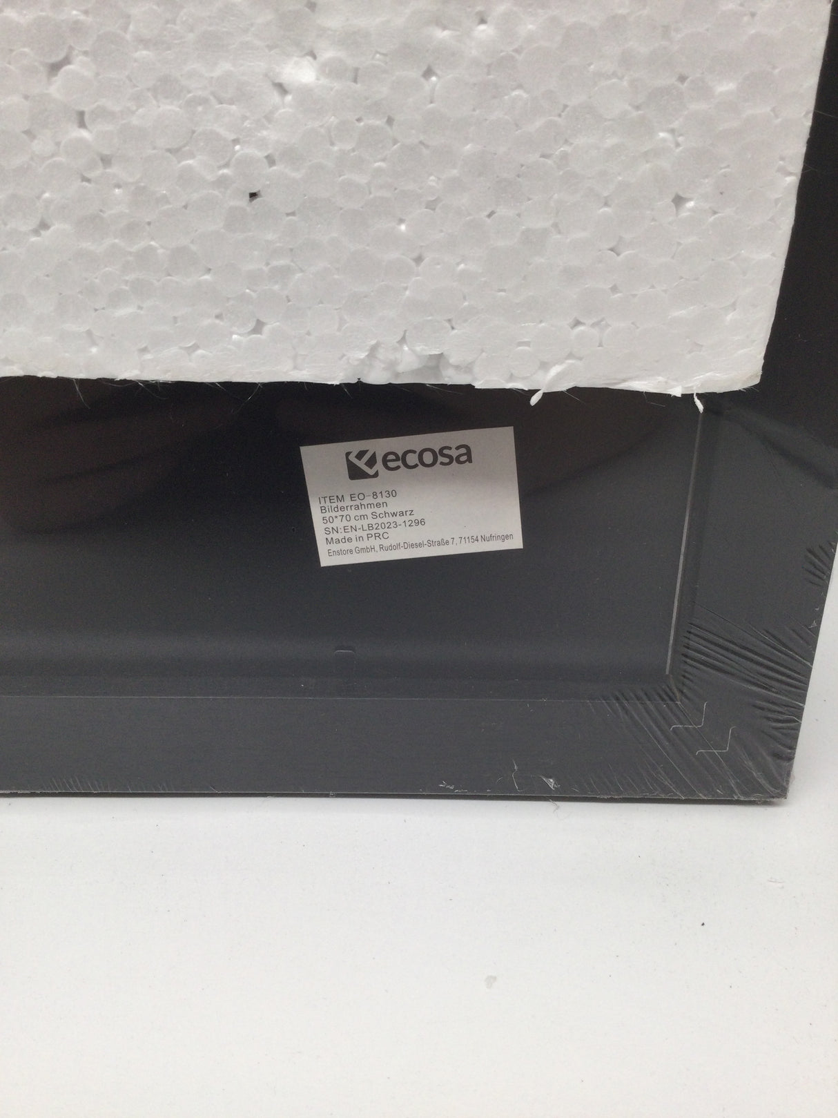 Ecosa EO-8130 Bilderrahmen 50x70 cm – Schwarz (B-Ware)