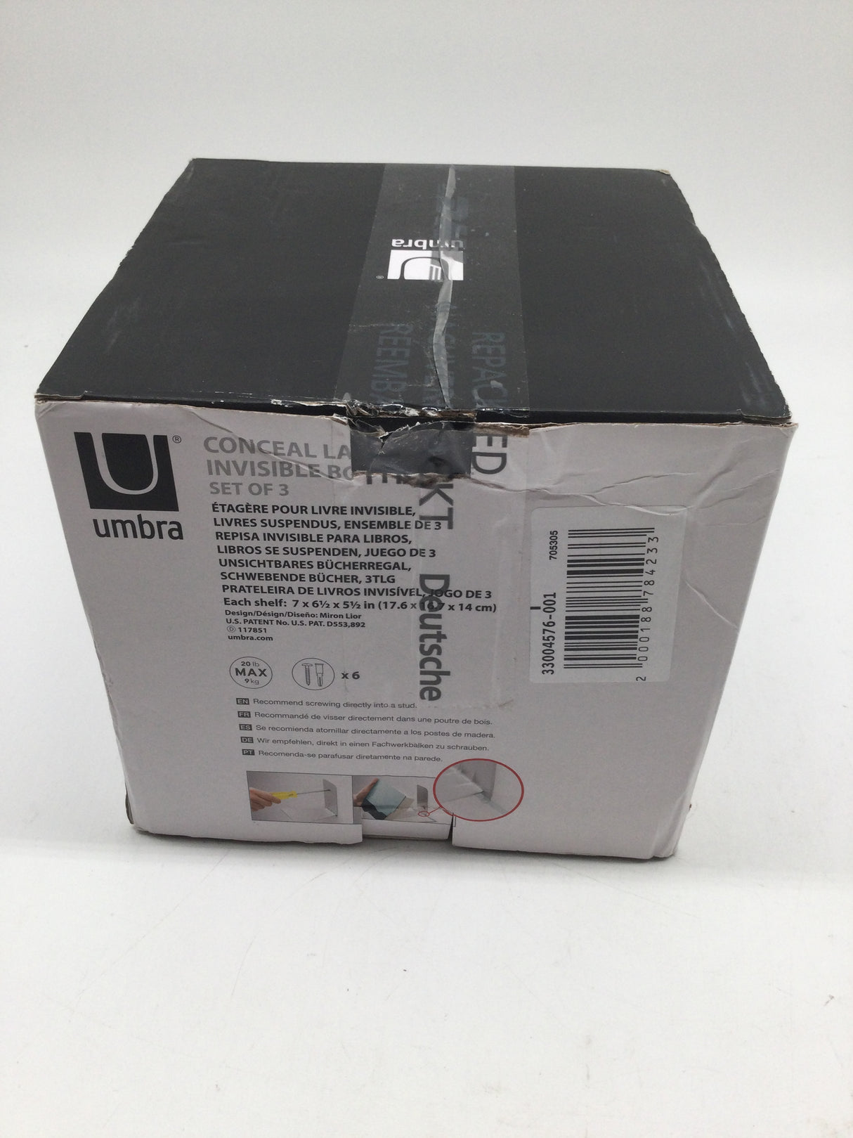 🛠 Conceal Shelves 3er Set - B-Ware!