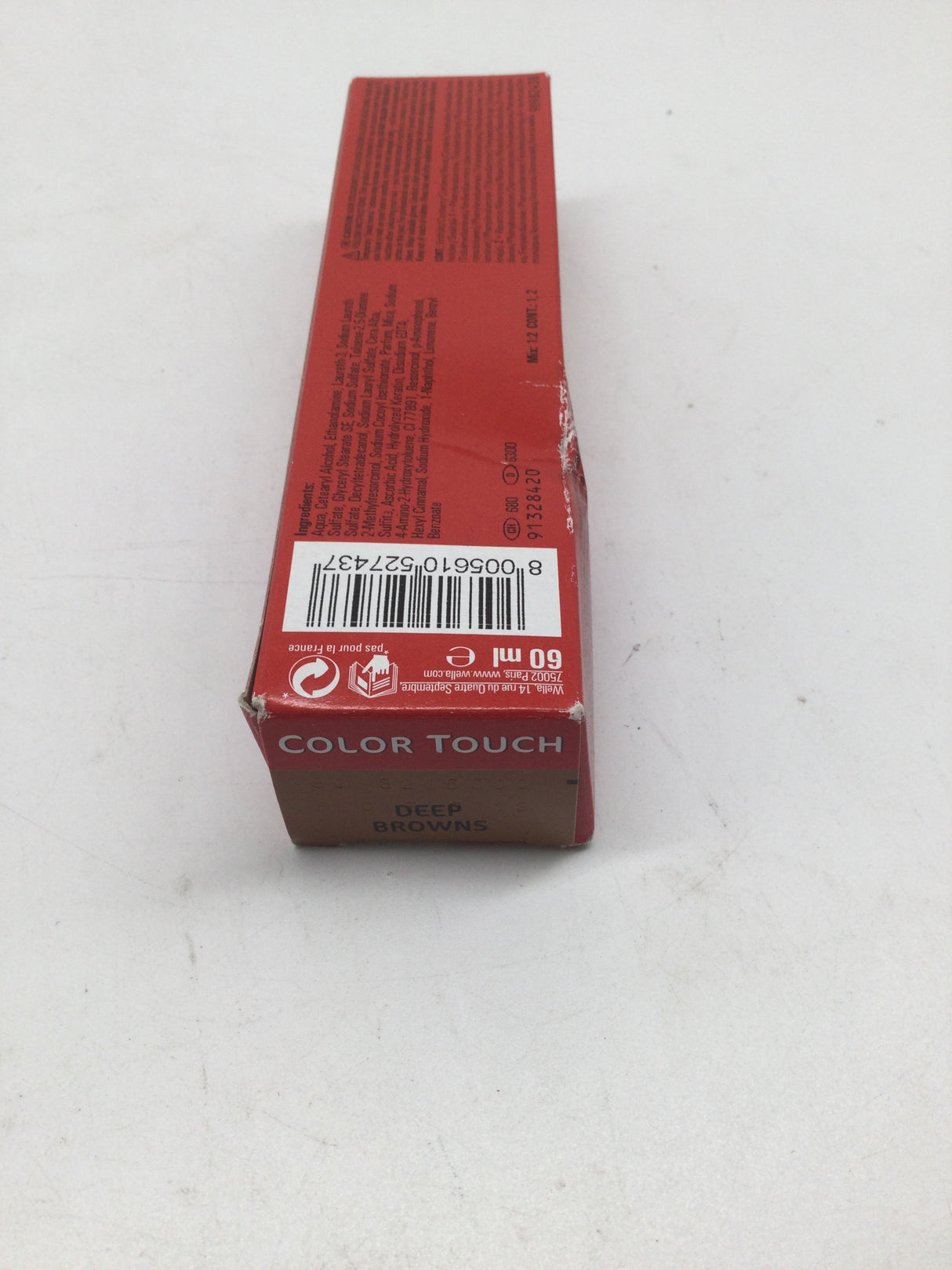 🌟 Wella Color Touch 6/75 – Dunkelblond Braun-Mahagoni, 60 ml (B-Ware)