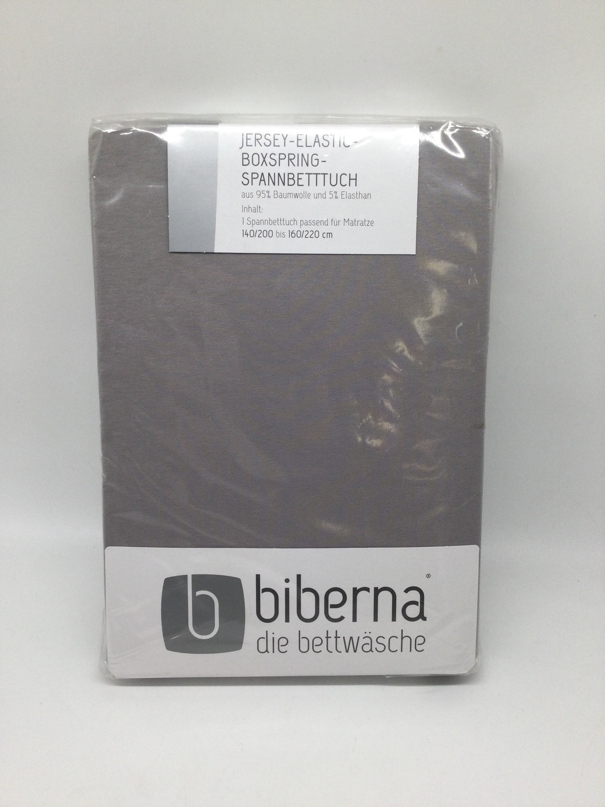 🛏️ biberna Spannbetttuch 140/200–160/220 cm
