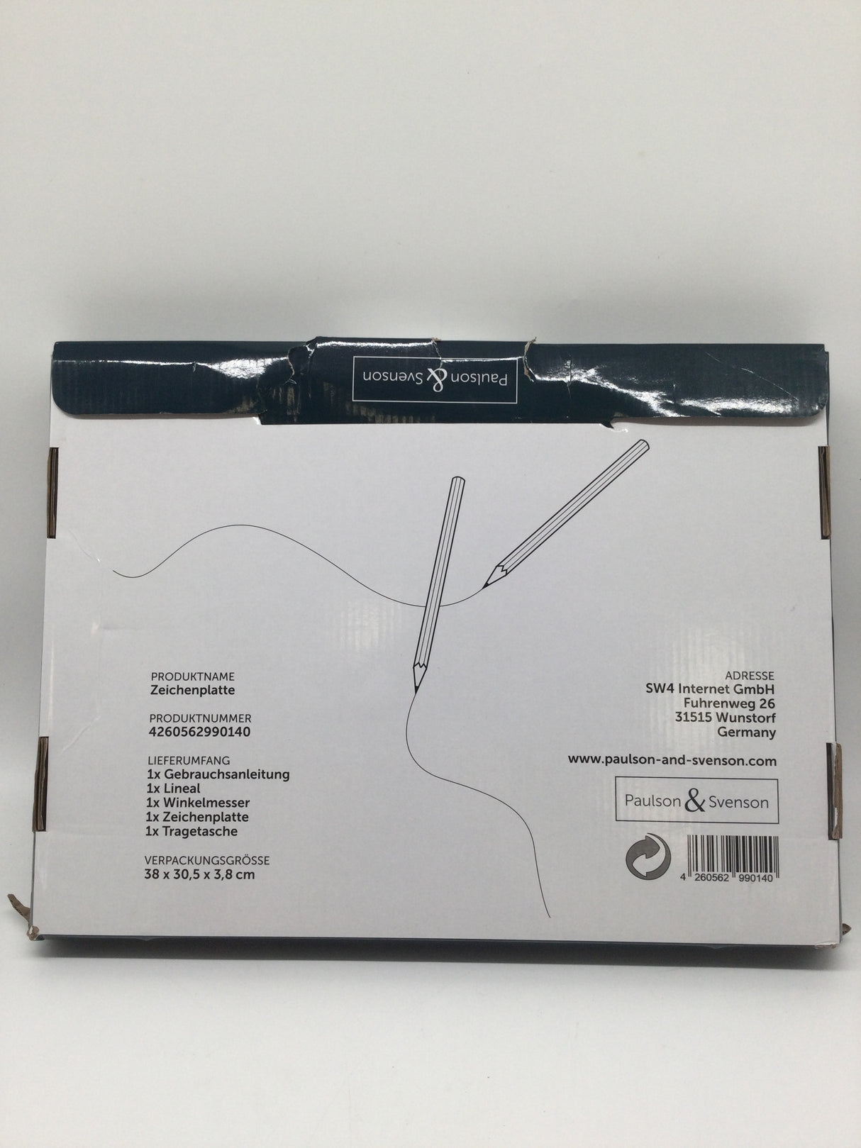 ✏️ Paulson & Svenson A4 Zeichenplatte Set – B-Ware!