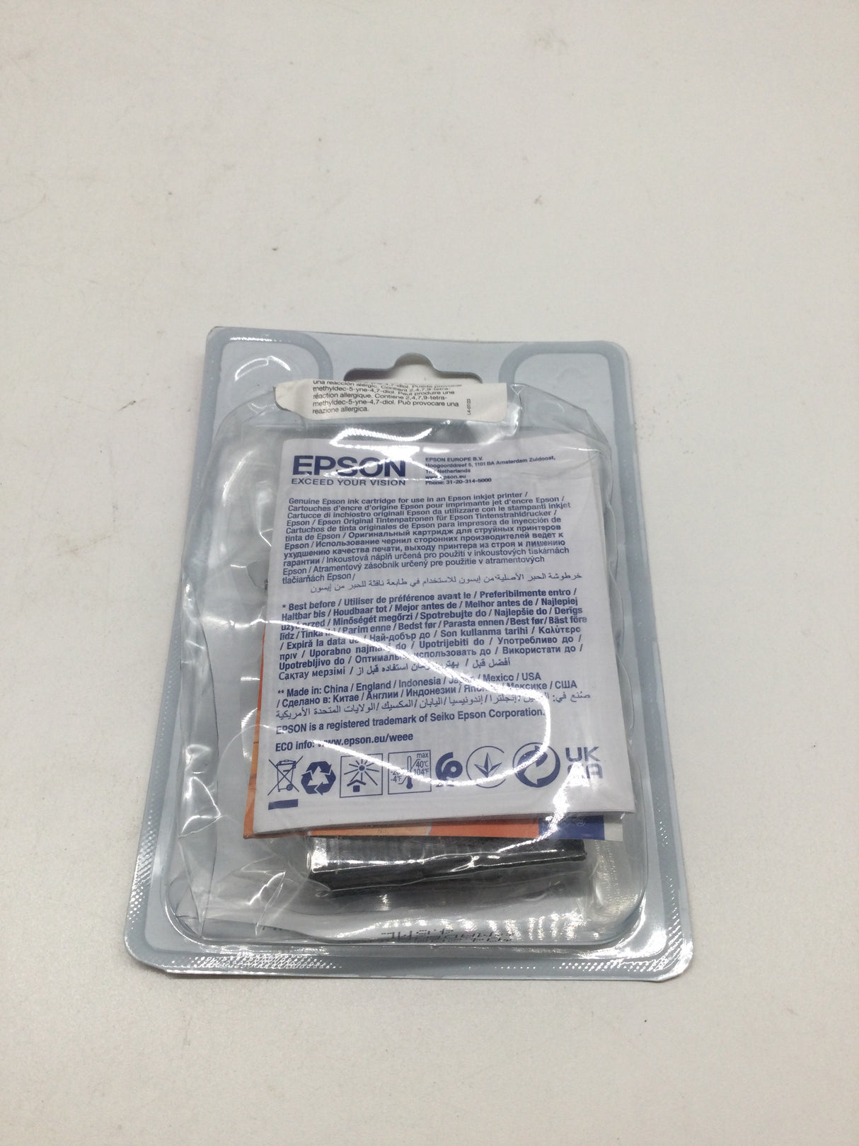 🌟 Epson Singlepack Black 502 Ink 4.6ml