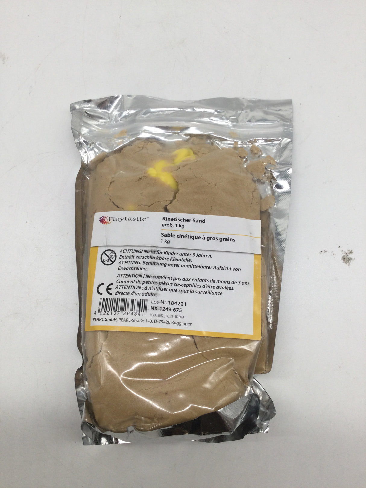 Playtastic Kinetiksand (1kg) – Der magische Sand für endlosen Spaß und Kreativität!