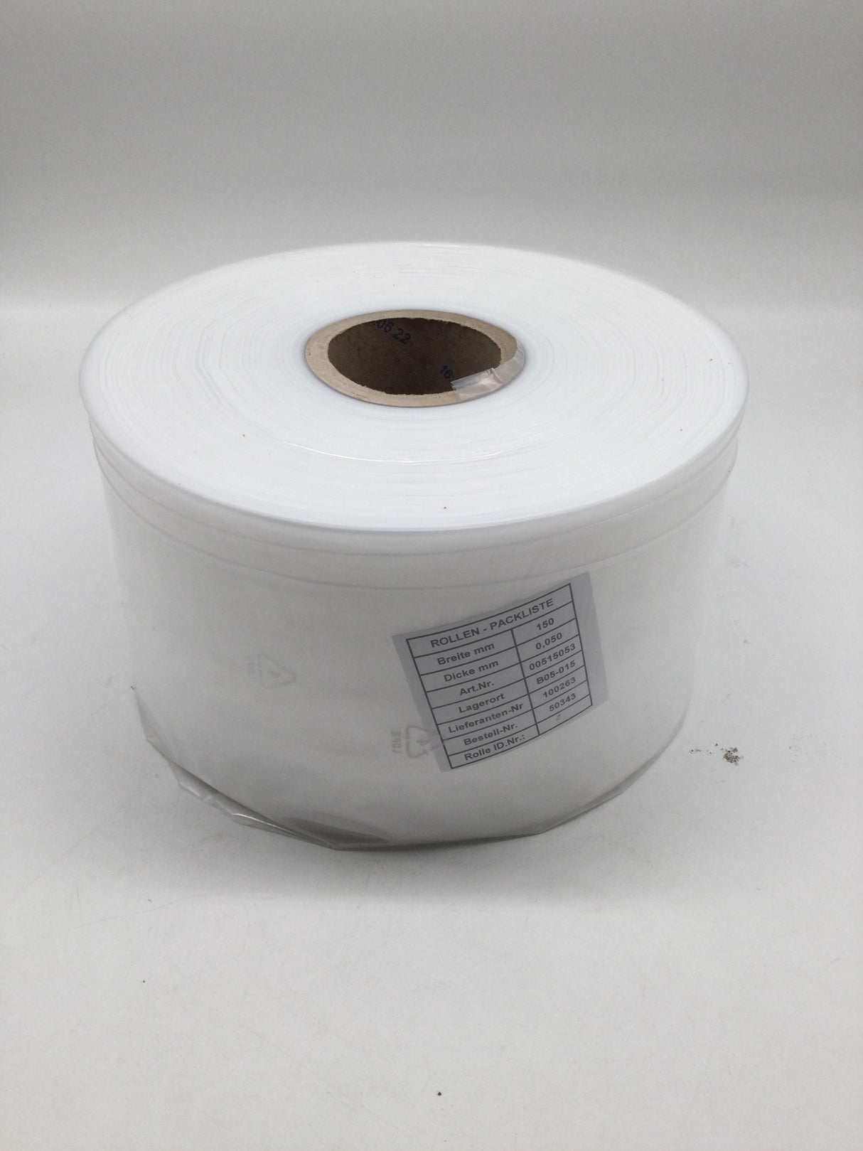 🌟 LDPE-Schlauchfolien – Transparent, unbedruckt, 50 my (B-Ware)