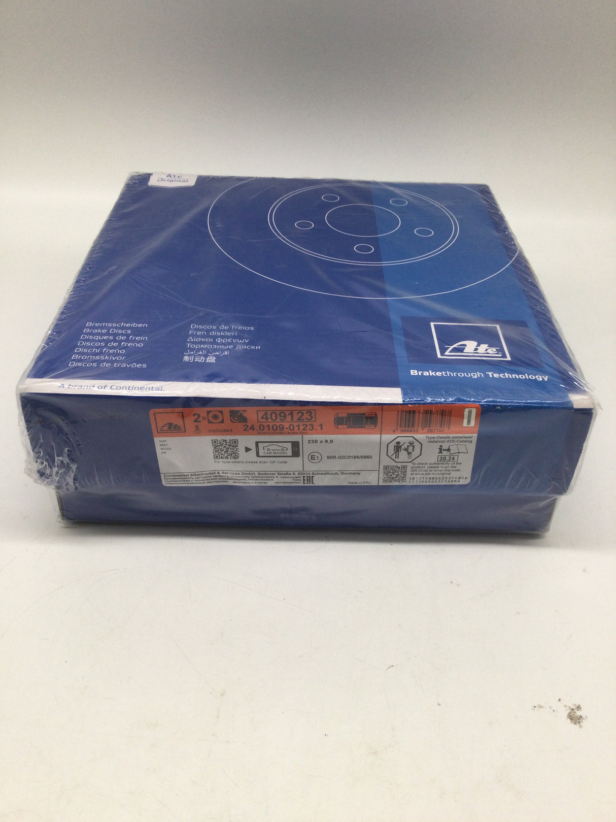 🛞 ATE Bremsscheiben (2) Ø 230 mm – B-Ware!