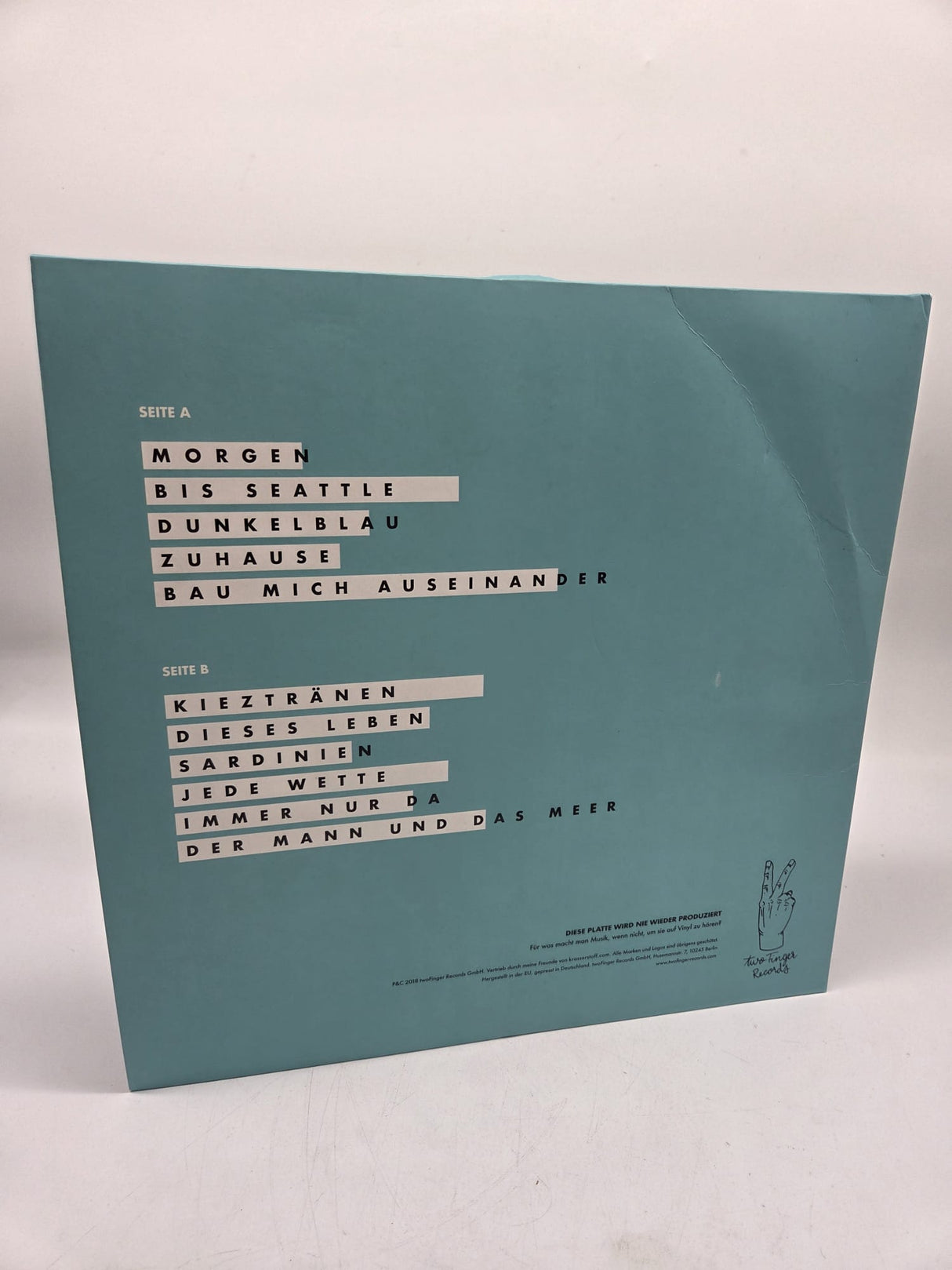 🎶 Fynn Kliemann – "Nie" Vinyl (2x LP) - B-Ware