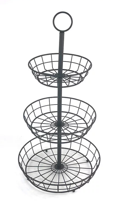 French Country Obstschale, 3-Stöckig (B-Ware)