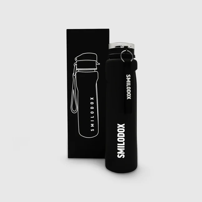 🌟 Smilodox Trinkflasche 1L – B-Ware