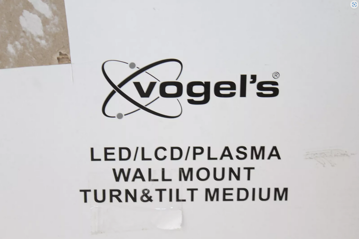 🌟 Vogels LED/LCD/Plasma Wall Mount Turn & Tilt Medium – Schwarz (B-Ware)