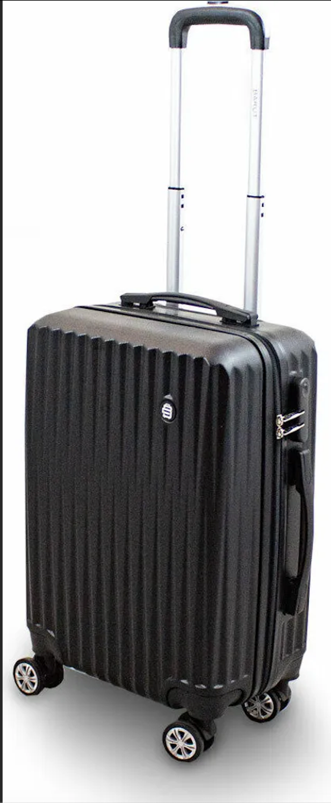 🧳 Barut Trolley Hartschalenkoffer M – Schwarz