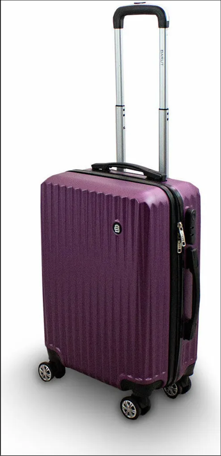 🧳 Barut Trolley Hartschalenkoffer M – Lila