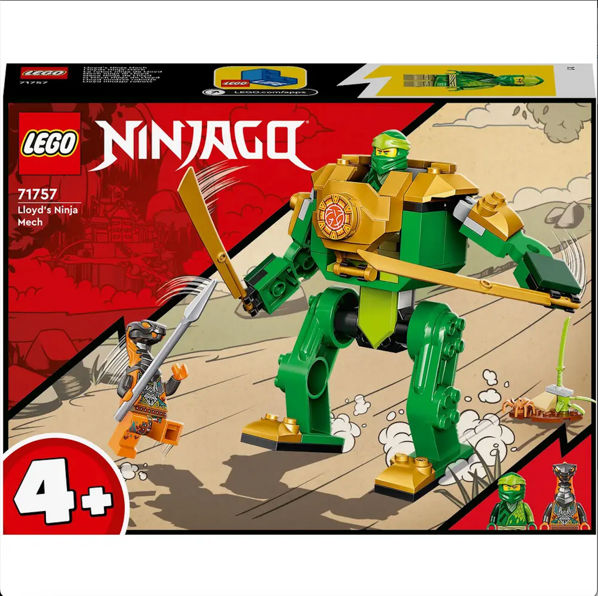 🤖 LEGO® NINJAGO 71757 Lloyds Ninja-Mech – B-Ware!