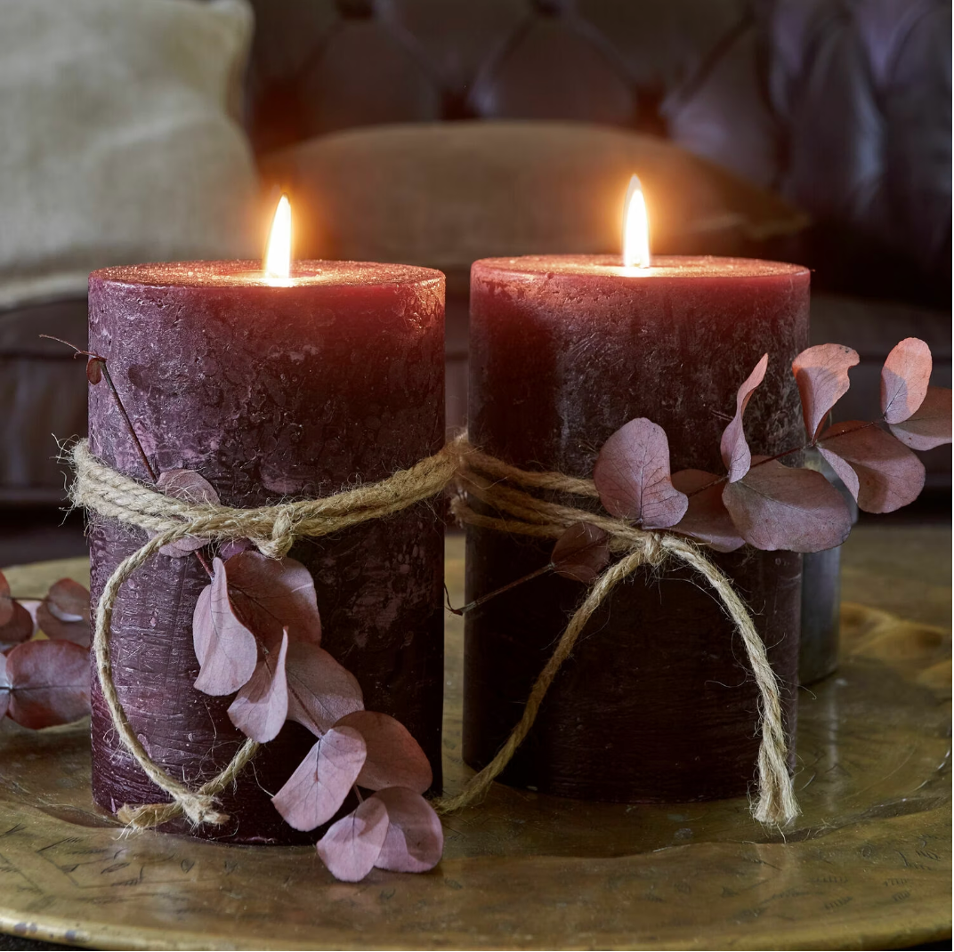 🕯️ LOBERON Kerzen 2er Set Oviedo