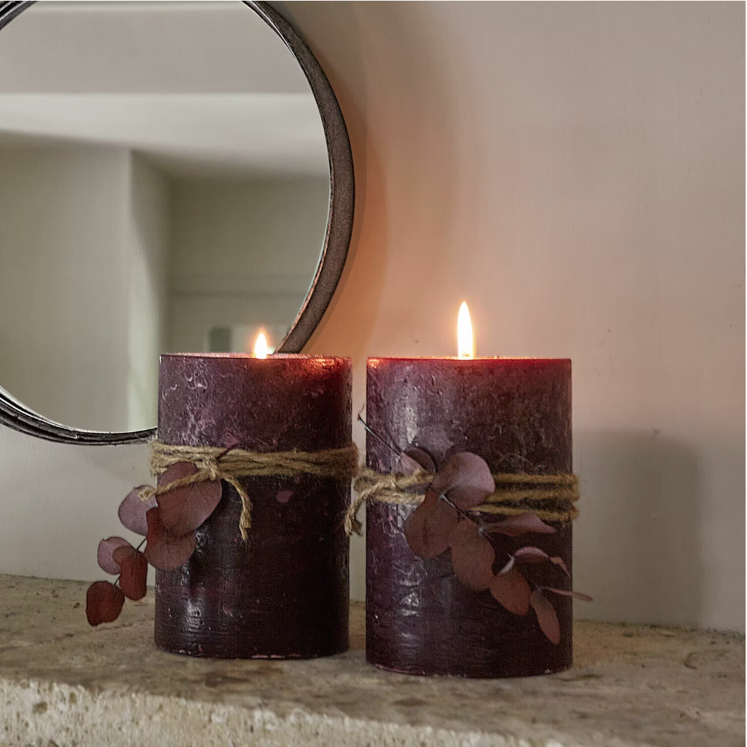 🕯️ LOBERON Kerzen 2er Set Oviedo