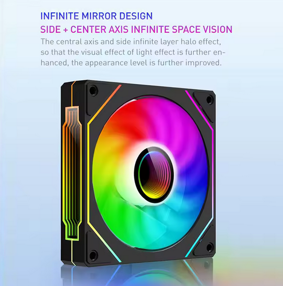 💨 UPSIREN UF-1 PRISM 4 PRO 120 mm ARGB