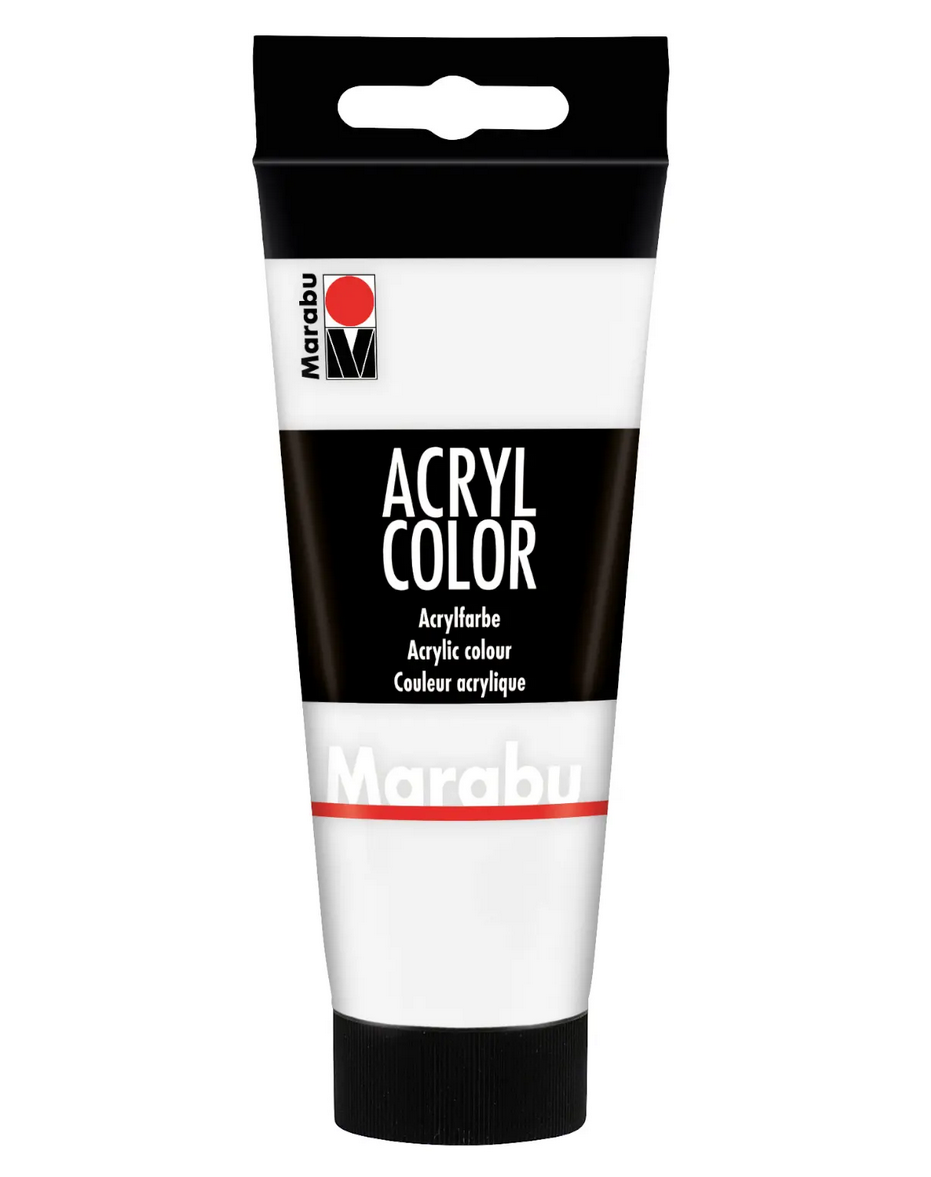 Marabu Acryl Color – 100 ml, Weiß