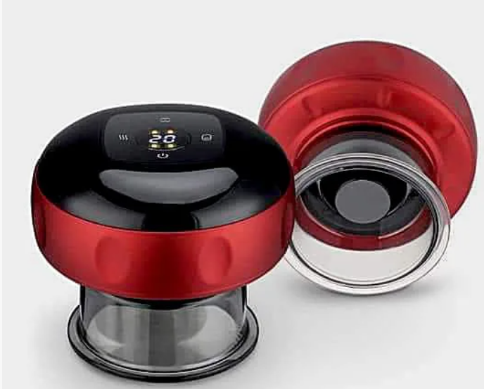 Schröpfen - Smart Heated Electric Cupping Massager – Flammenlos, Wärmefunktion & Dynamische Saugkraft - B-Ware
