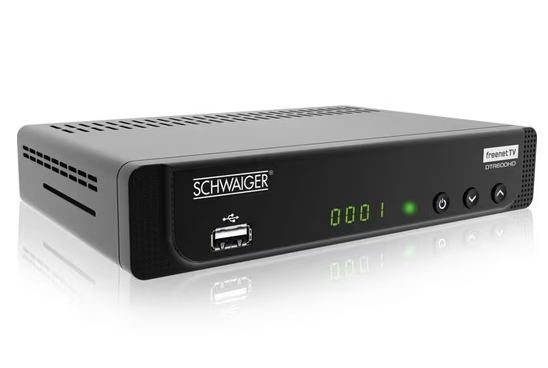📺 SCHWAIGER DTR600HD DVB-T2 HD Receiver - B-Ware