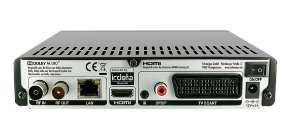 📺 SCHWAIGER DTR600HD DVB-T2 HD Receiver - B-Ware