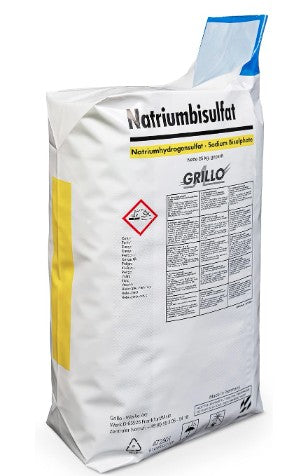 🏊 Grillo pH-Minus Granulat 25 kg – pH-Senker für Pool, neu