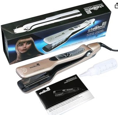 💇♀️ iGutech Dampf-Haarglätter – Glätteisen mit Dampffunktion & 230 °C - neu
