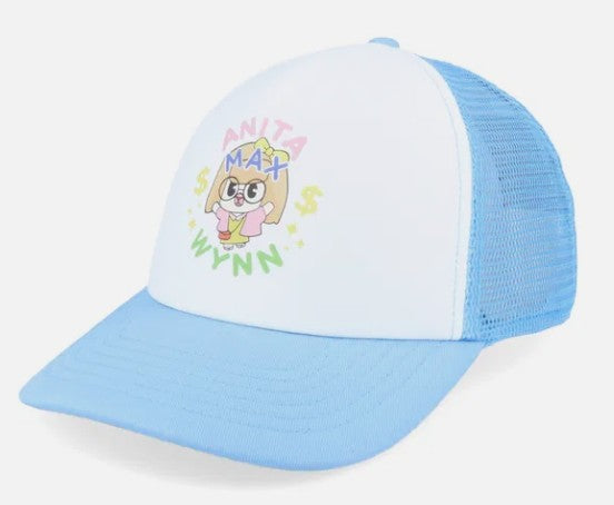 🧢 Kiddo Cap Kinder Trucker Cap Sky Blue/White – Anita Max Wynn Foam - neu