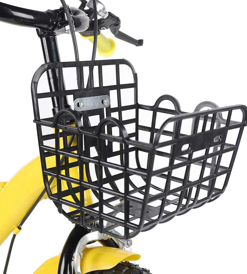 🚲 Kinderfahrrad 12 Zoll Gelb Unisex & leicht