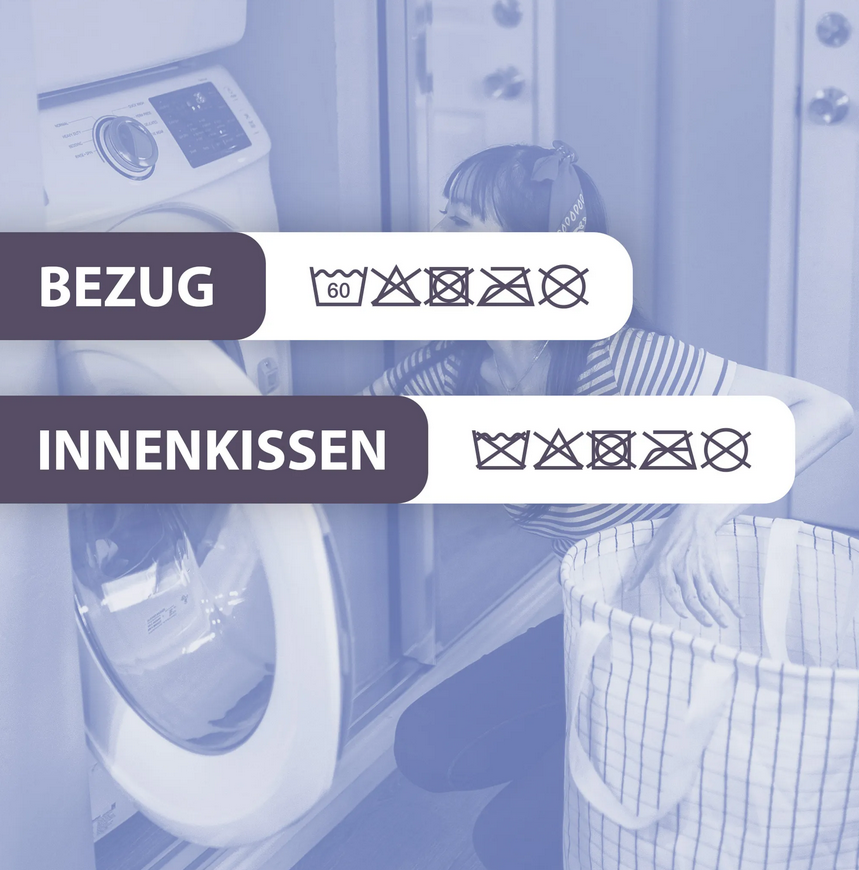 🛌 Dekor Seitenschläferkissen 40×145 cm – B-Ware