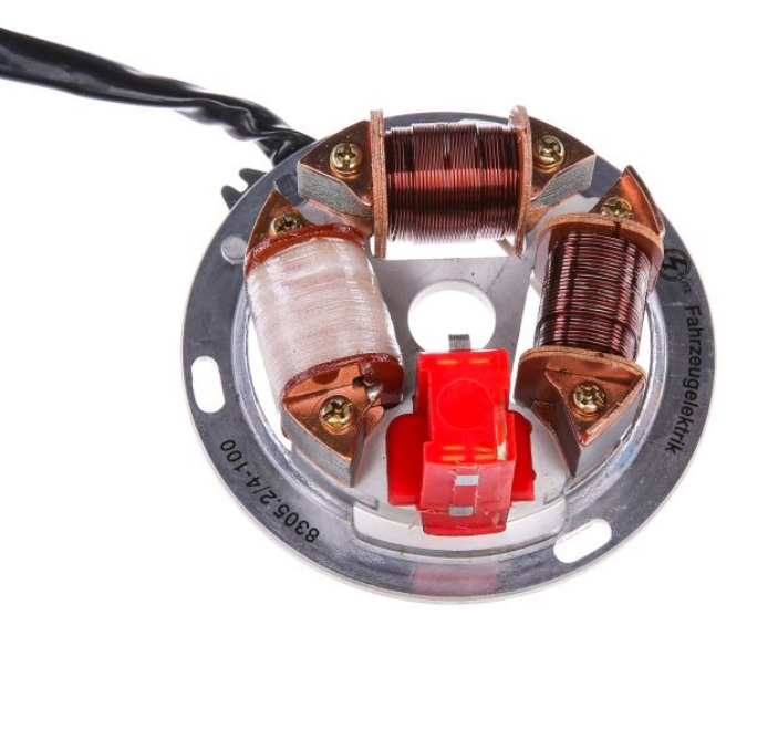 PLITZ Grundplatte 8305.2/4-100, 12V Elektronik (42/21W Bilux) – Simson S53