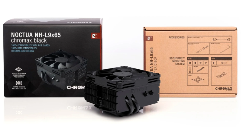 🖤 Noctua NH-L9x65 chromax.black