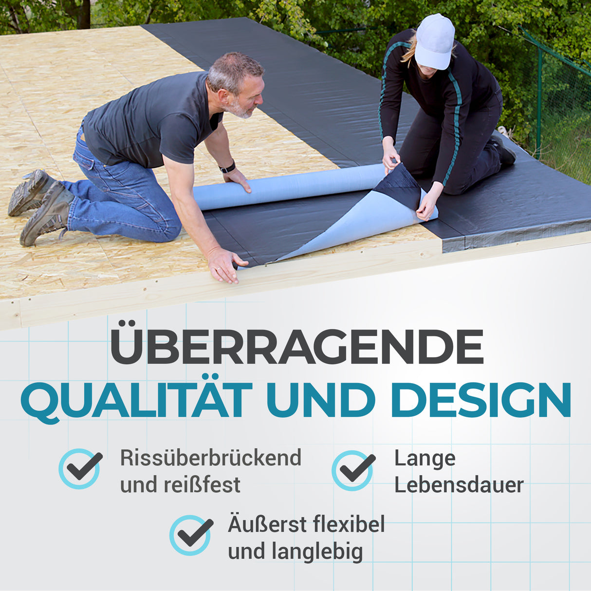 🛡️ Ultiness Alu Dachfolie 5x1m – B-Ware!