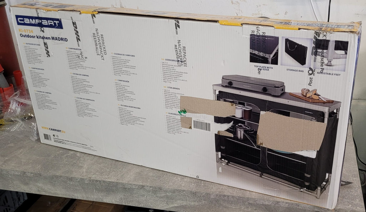⛺ Campart Camping Küche Madrid KI-0734 – B-Ware!