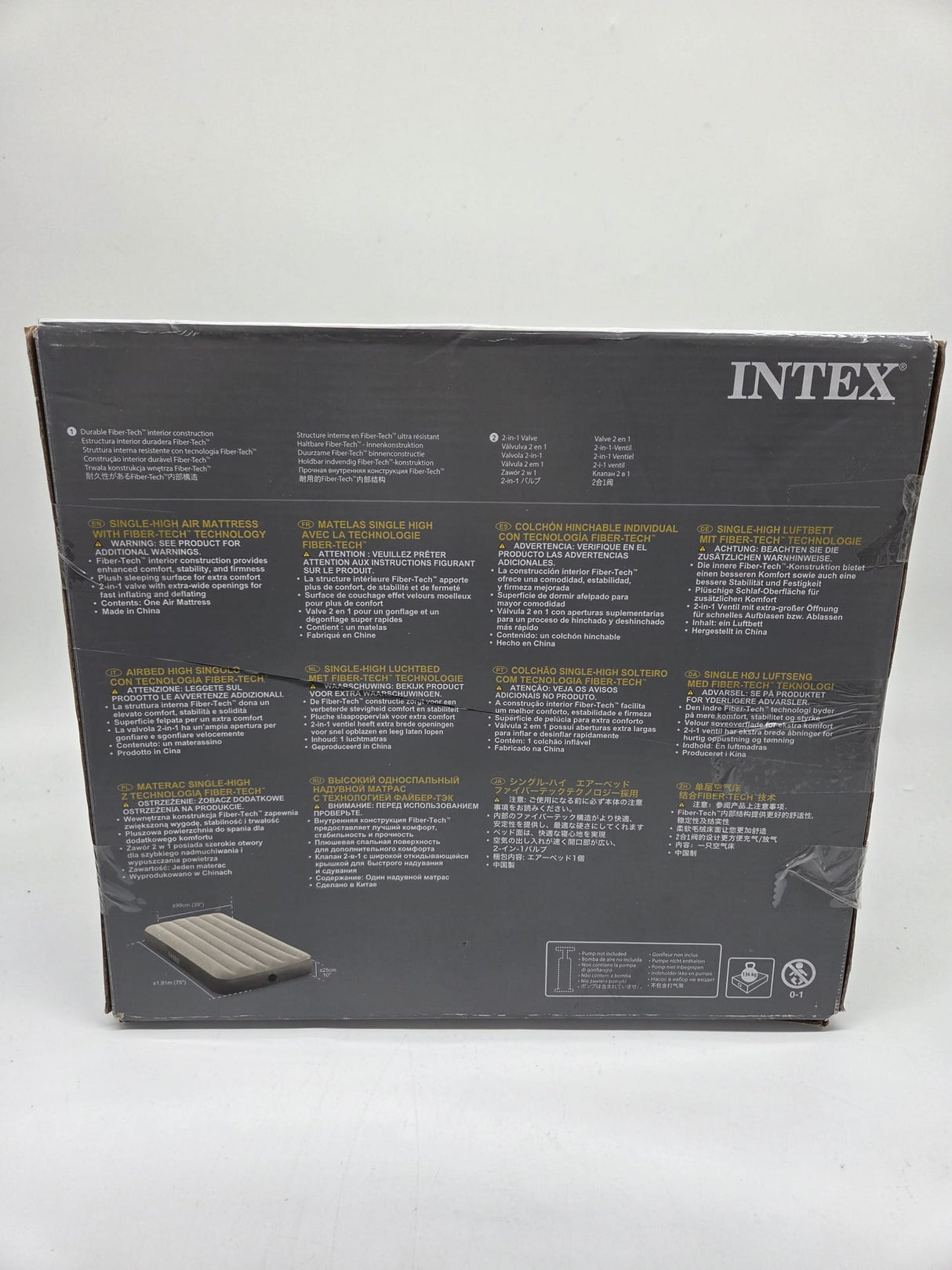 🛌 Intex Luftbett „Deluxe Single-High“ TWIN – B-Ware!