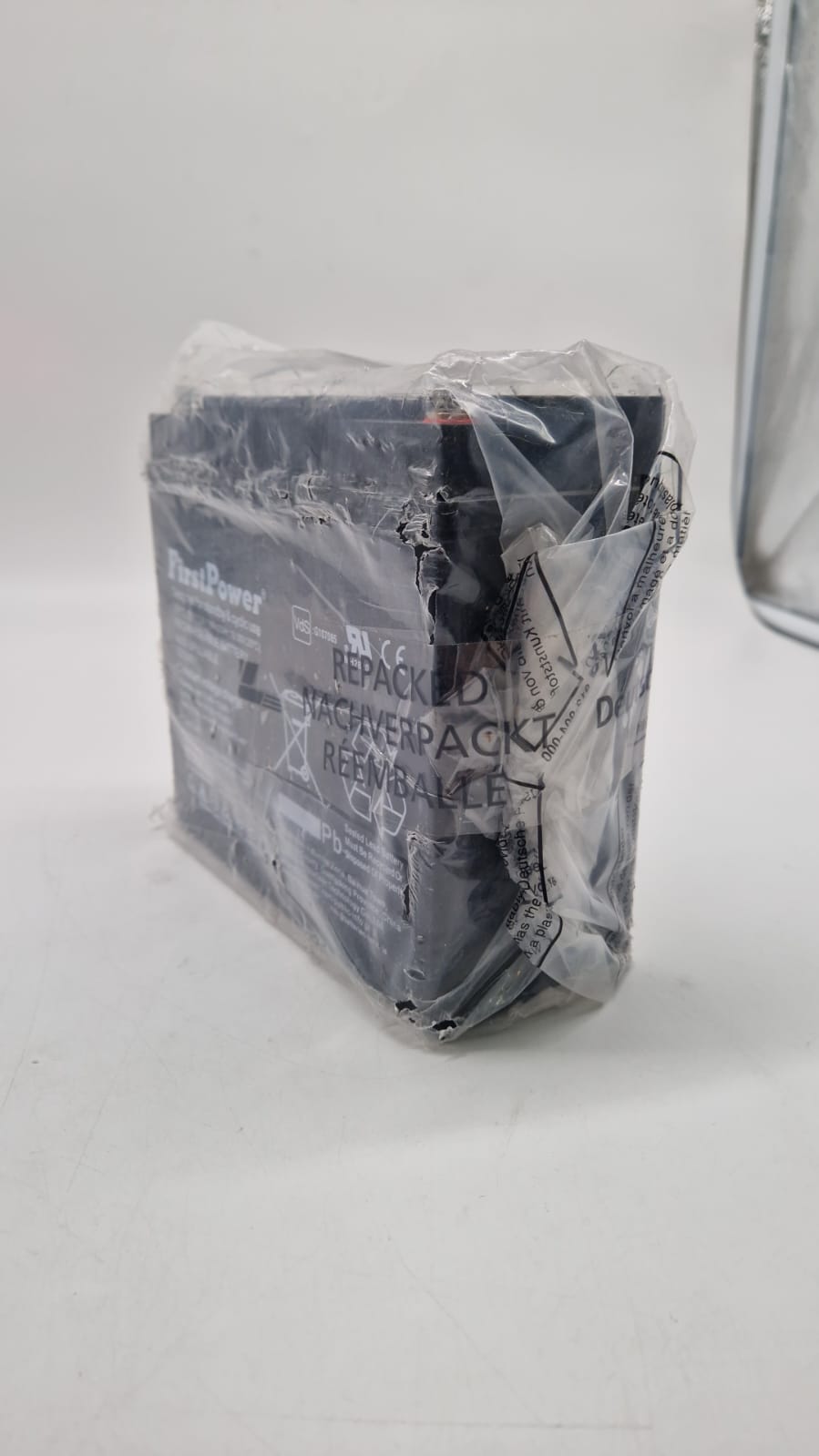 🔋 FirstPower Blei-Gel Akku 12V 18Ah – Ersatz für APC RBC55 - B-Ware