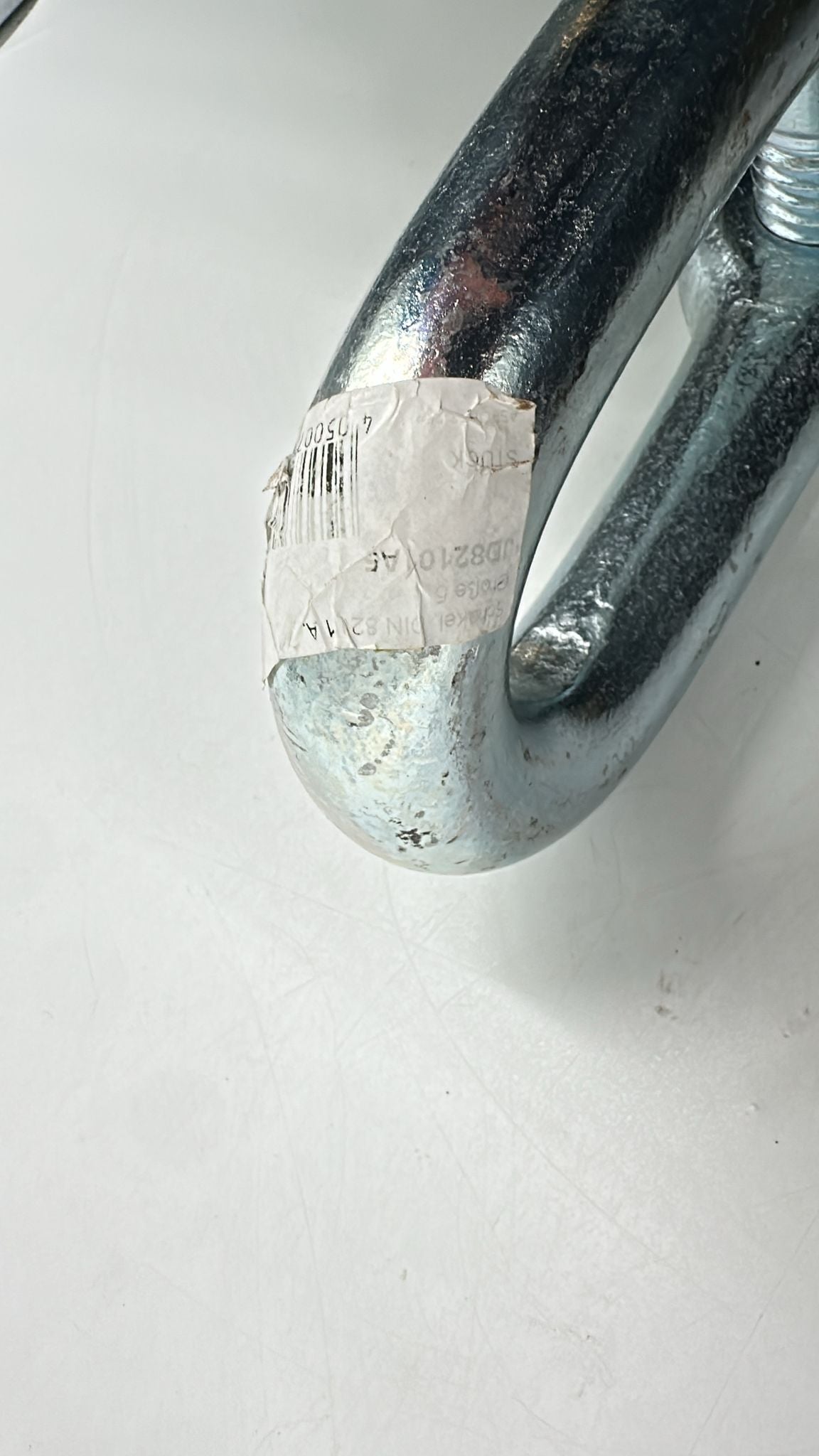 🔩 Dönges Schäkel DIN 82101 A Größe 5 – 5t, verzinkt, mit Augbolzen - B-Ware