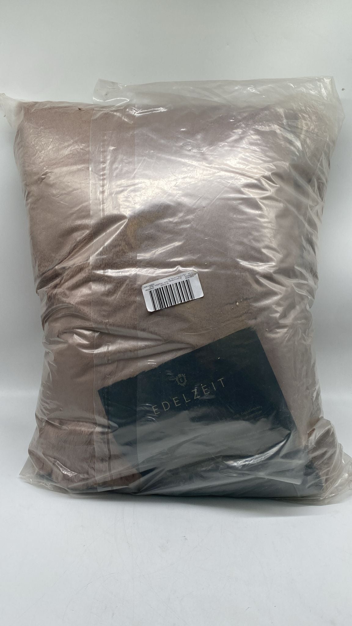 🧶 Edelzeit Teppich „Britt“ 140×200 cm – Taupe, Kaninchenfell-Optik, neu