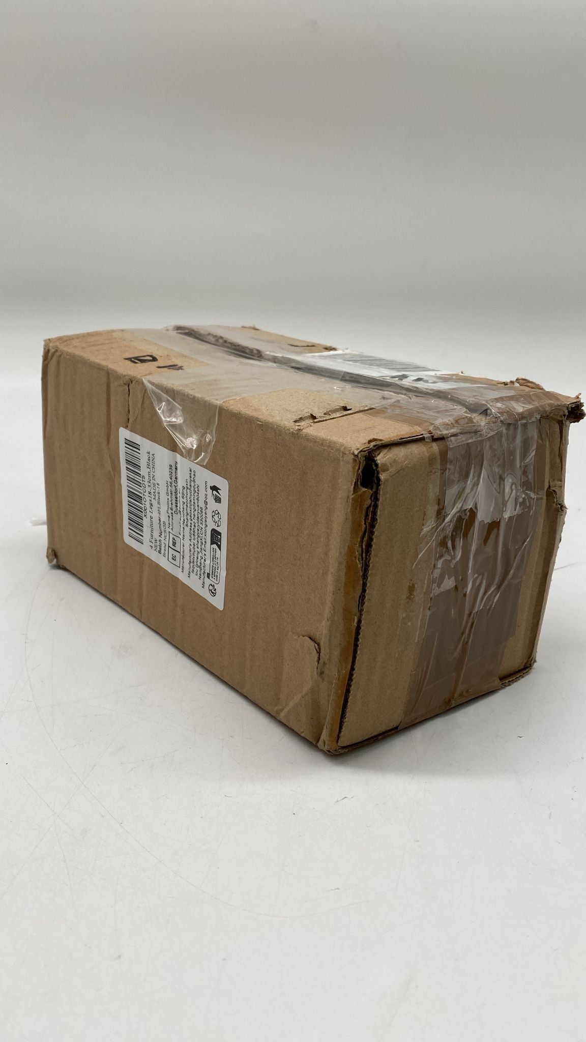 4 Stück Möbelfüße, 18-33cm Verstellbare Möbelfüße, Schwarz Metallfüße, Tischbeine mit Schrauben, Möbelbeine&Schrankfüße für Couchtische,Schränke, Sofa,Nachttisch,TV-Schränke, Schubladen