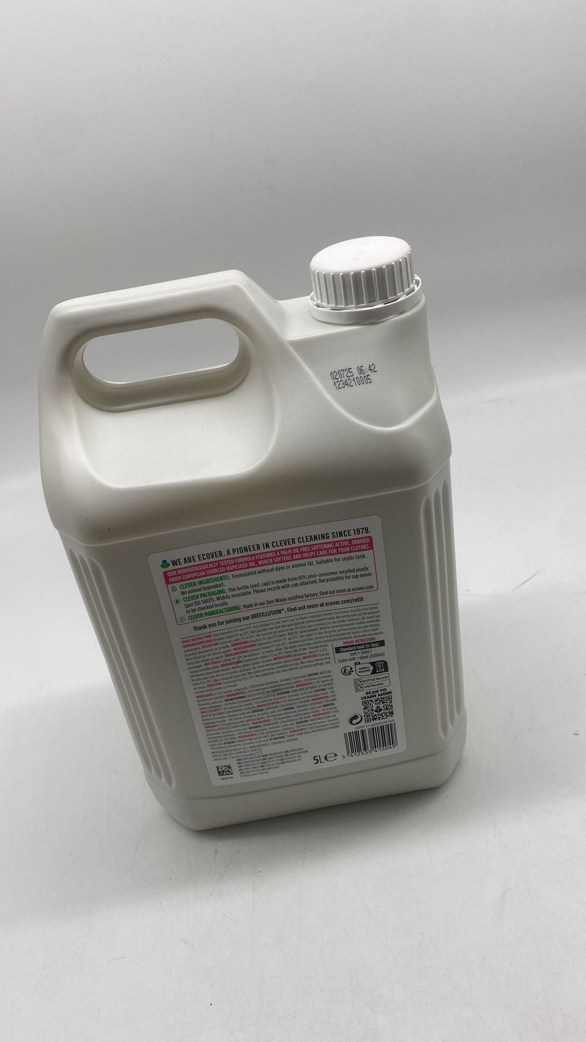 🧴 Ecover Weichspüler 5L – Apfelblüte & Mandel, neu