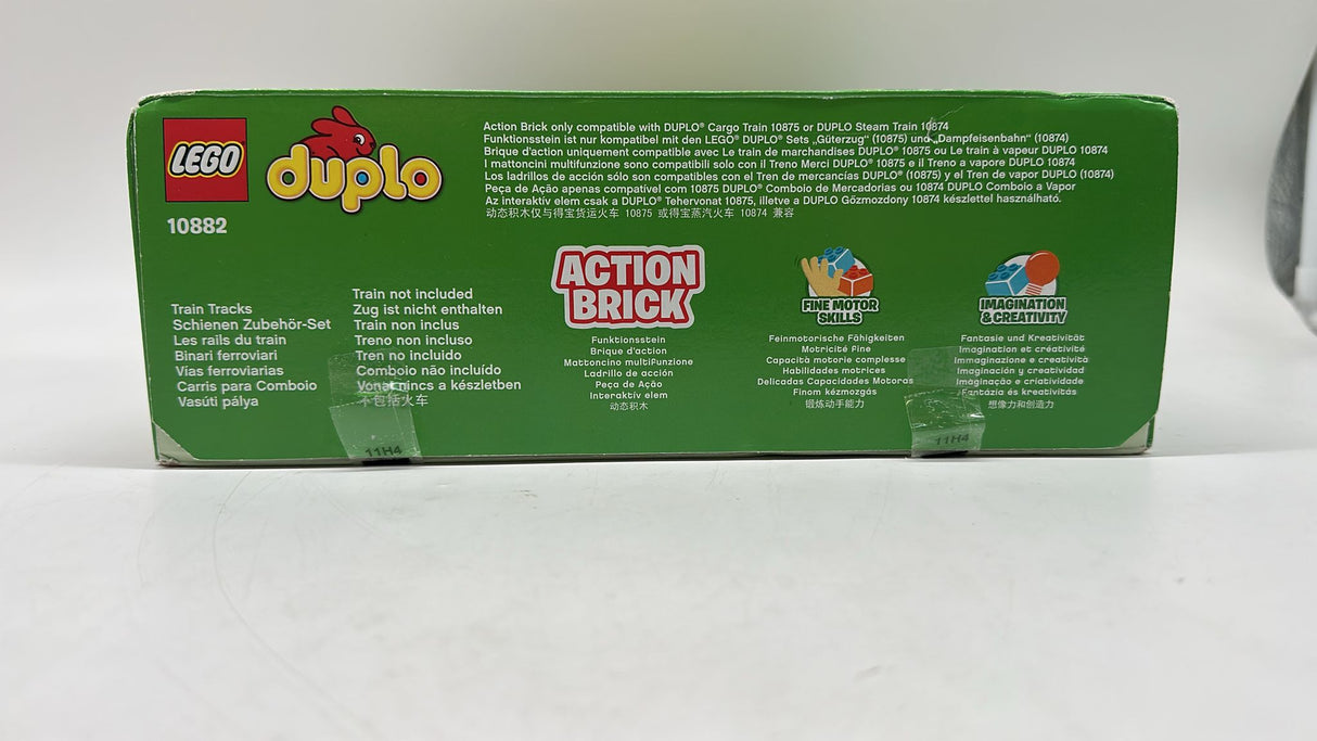 🚂 LEGO DUPLO 10882 Eisenbahn Schienen Set – mit Signalstein, 23 Teile, neu