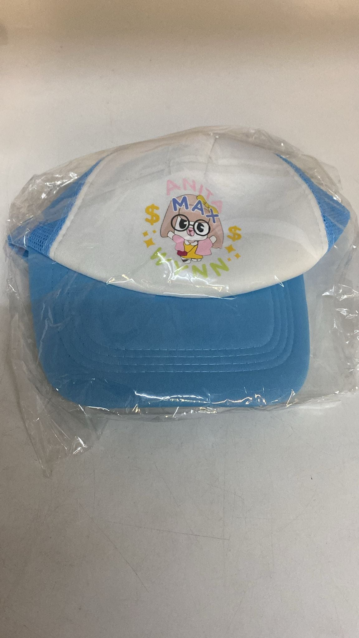 🧢 Kiddo Cap Kinder Trucker Cap Sky Blue/White – Anita Max Wynn Foam - neu