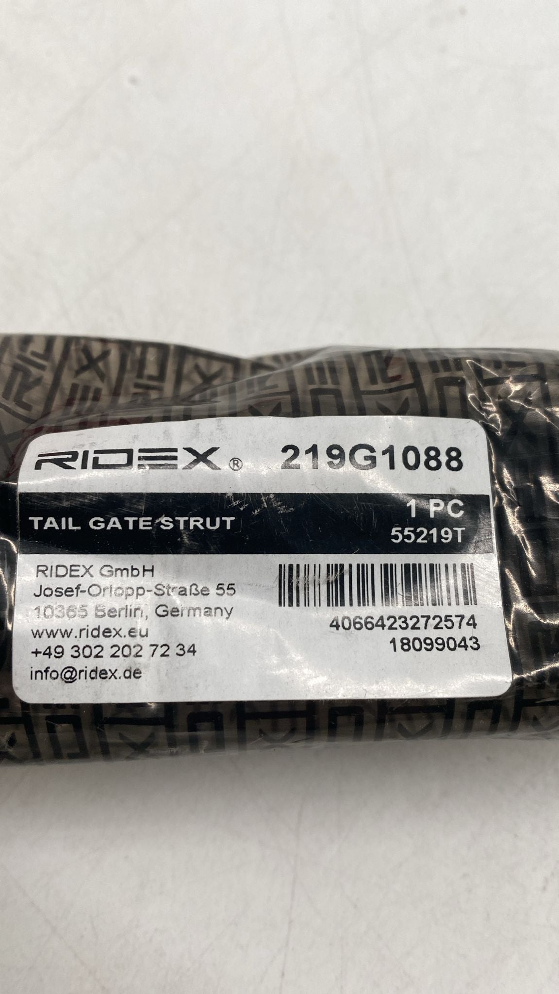 🚗 RIDEX 219G1088 Heckklappendämpfer – Gasfeder für Hyundai i30 - neu