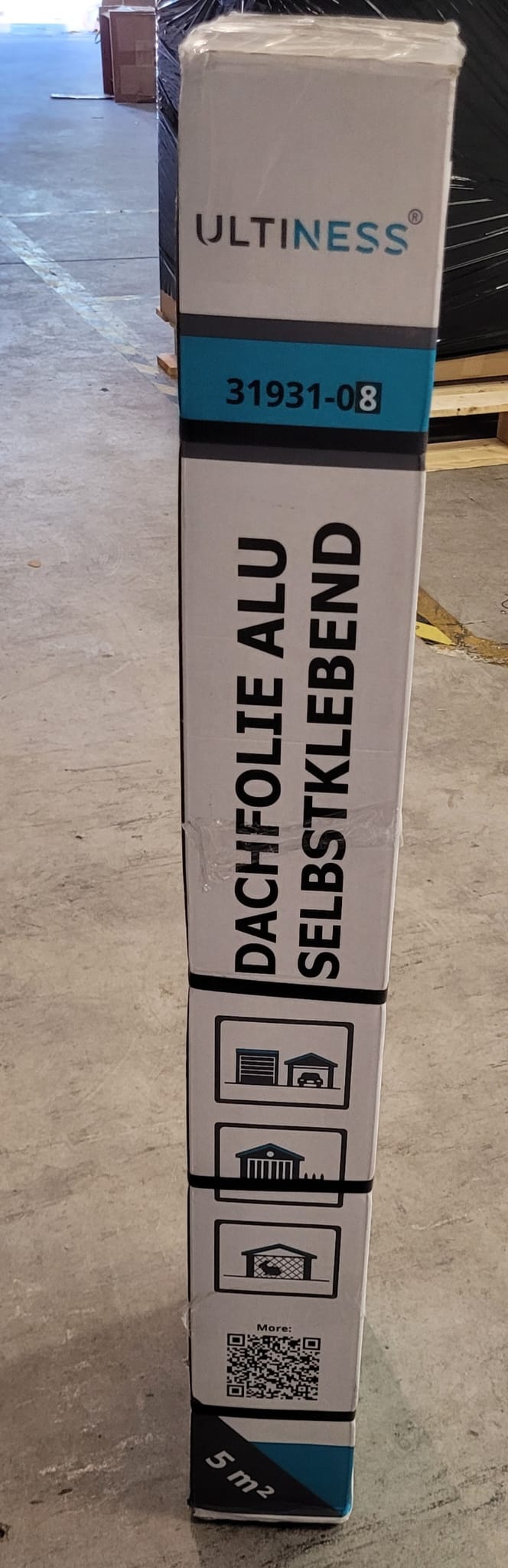 🛡️ Ultiness Alu Dachfolie 5x1m – B-Ware!