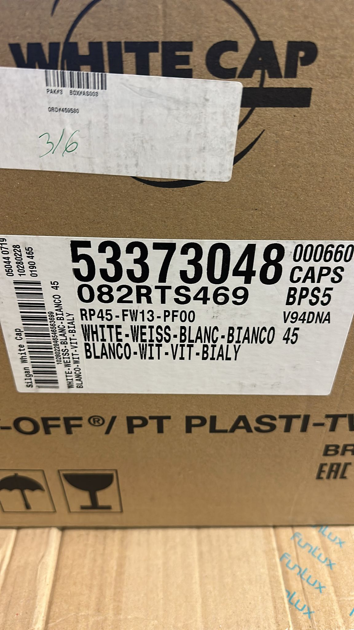 🧴 Silgan Twist-Off Deckel 48 mm – 1 Karton