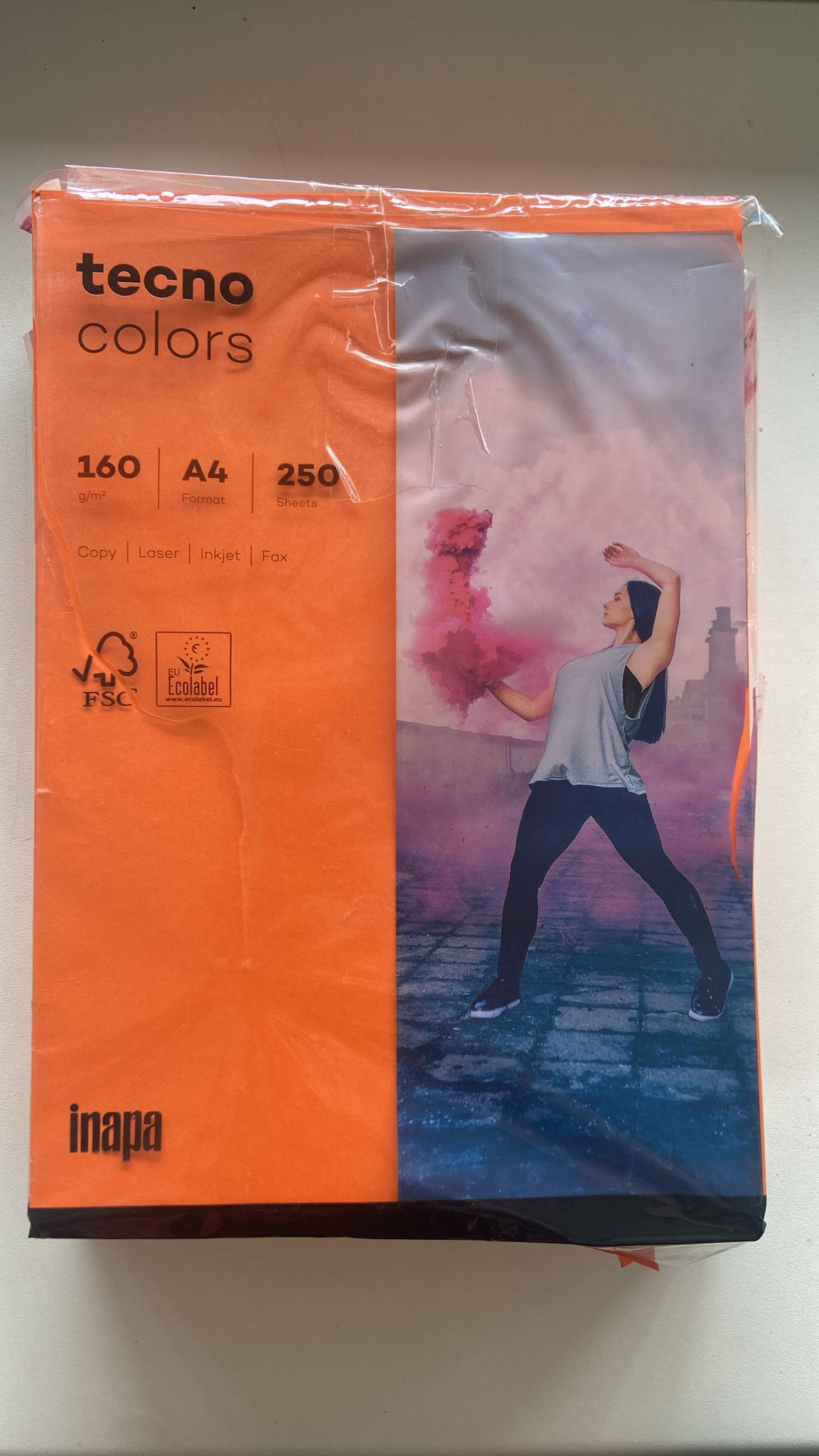 📄 Inapa Tecno Colors Papier A4 160 g/m² – B-Ware!