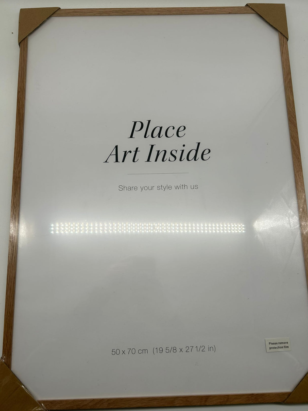 🖼️ Holzrahmen Eiche 50x70 cm